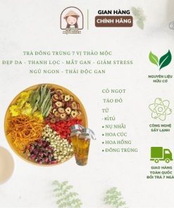 trà thảo mộc đông trùng